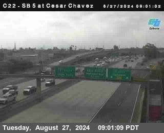 SB 5 at Cesar E Chaves Prkwy