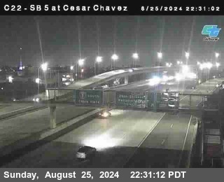 SB 5 at Cesar E Chaves Prkwy