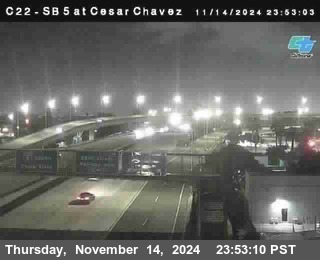 SB 5 at Cesar E Chaves Prkwy