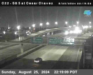 SB 5 at Cesar E Chaves Prkwy