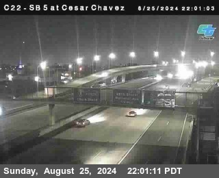 SB 5 at Cesar E Chaves Prkwy