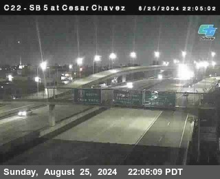 SB 5 at Cesar E Chaves Prkwy