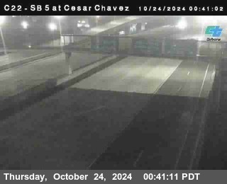 SB 5 at Cesar E Chaves Prkwy