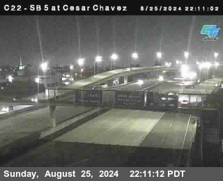 SB 5 at Cesar E Chaves Prkwy