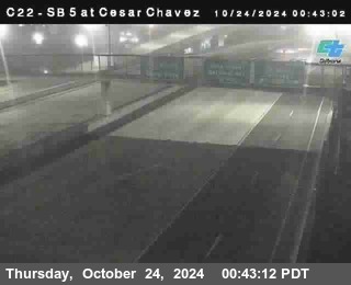 SB 5 at Cesar E Chaves Prkwy