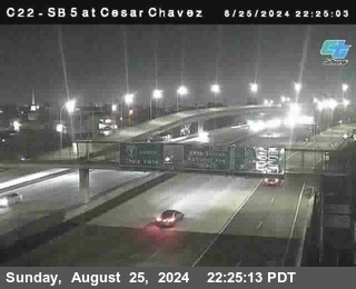 SB 5 at Cesar E Chaves Prkwy