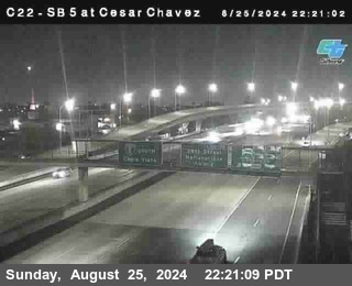 SB 5 at Cesar E Chaves Prkwy