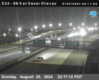 SB 5 at Cesar E Chaves Prkwy