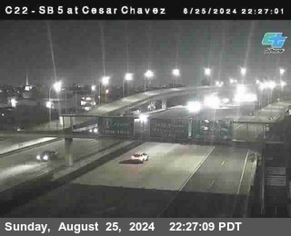 SB 5 at Cesar E Chaves Prkwy