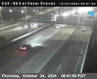 SB 5 at Cesar E Chaves Prkwy