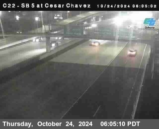 SB 5 at Cesar E Chaves Prkwy