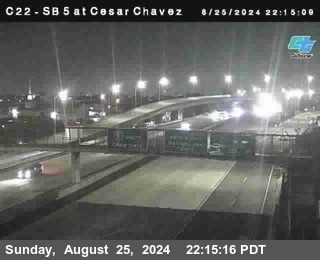 SB 5 at Cesar E Chaves Prkwy