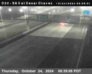 SB 5 at Cesar E Chaves Prkwy