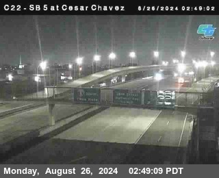 SB 5 at Cesar E Chaves Prkwy