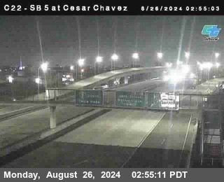 SB 5 at Cesar E Chaves Prkwy