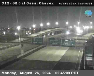 SB 5 at Cesar E Chaves Prkwy