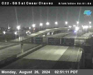 SB 5 at Cesar E Chaves Prkwy