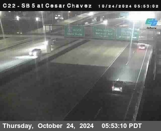 SB 5 at Cesar E Chaves Prkwy