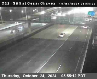 SB 5 at Cesar E Chaves Prkwy