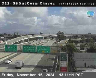 SB 5 at Cesar E Chaves Prkwy