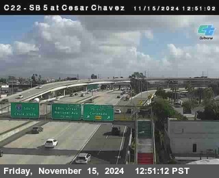 SB 5 at Cesar E Chaves Prkwy