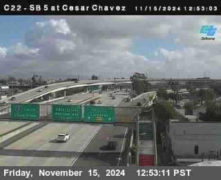 SB 5 at Cesar E Chaves Prkwy