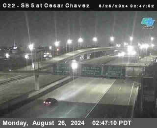 SB 5 at Cesar E Chaves Prkwy