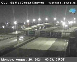 SB 5 at Cesar E Chaves Prkwy