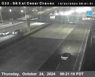 SB 5 at Cesar E Chaves Prkwy