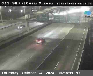 SB 5 at Cesar E Chaves Prkwy