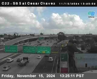 SB 5 at Cesar E Chaves Prkwy