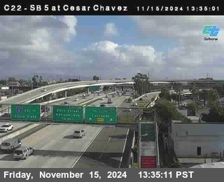 SB 5 at Cesar E Chaves Prkwy