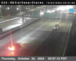 SB 5 at Cesar E Chaves Prkwy