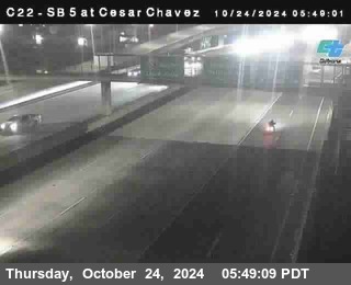 SB 5 at Cesar E Chaves Prkwy