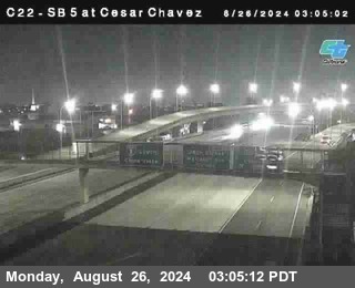 SB 5 at Cesar E Chaves Prkwy