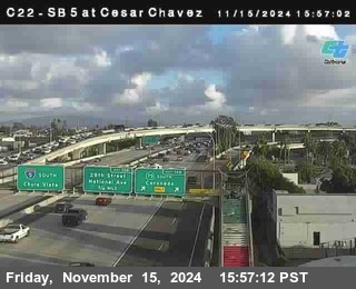 SB 5 at Cesar E Chaves Prkwy