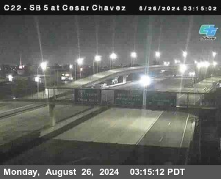 SB 5 at Cesar E Chaves Prkwy