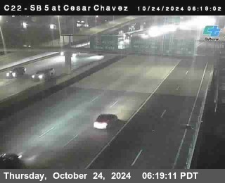 SB 5 at Cesar E Chaves Prkwy