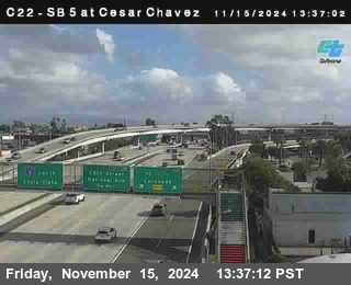 SB 5 at Cesar E Chaves Prkwy