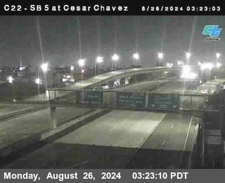 SB 5 at Cesar E Chaves Prkwy