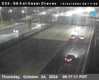 SB 5 at Cesar E Chaves Prkwy