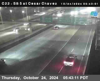 SB 5 at Cesar E Chaves Prkwy