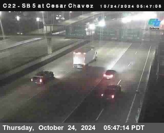 SB 5 at Cesar E Chaves Prkwy