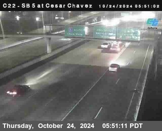 SB 5 at Cesar E Chaves Prkwy