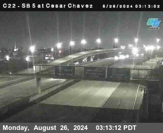 SB 5 at Cesar E Chaves Prkwy