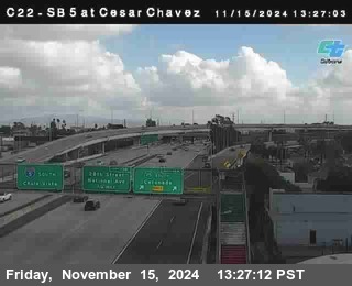 SB 5 at Cesar E Chaves Prkwy