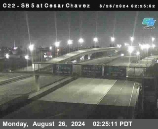 SB 5 at Cesar E Chaves Prkwy