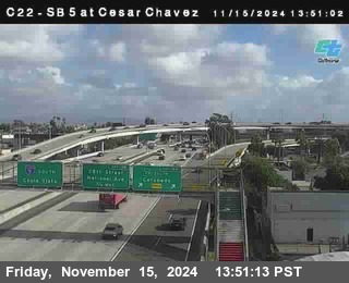 SB 5 at Cesar E Chaves Prkwy