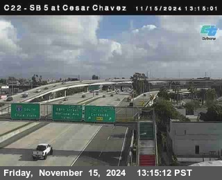 SB 5 at Cesar E Chaves Prkwy