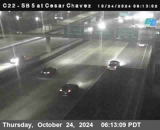 SB 5 at Cesar E Chaves Prkwy